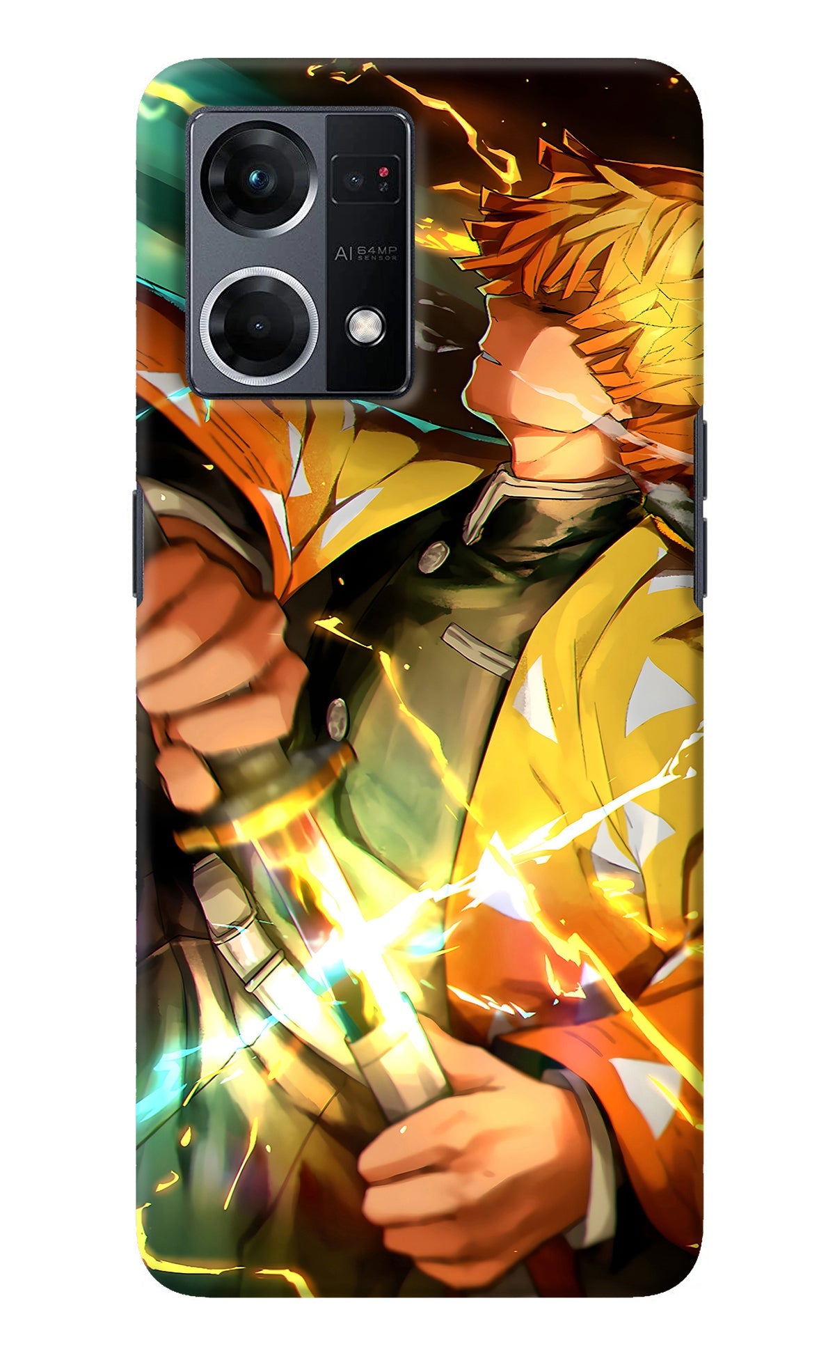 Demon Slayer Oppo F21 Pro 4G Back Cover