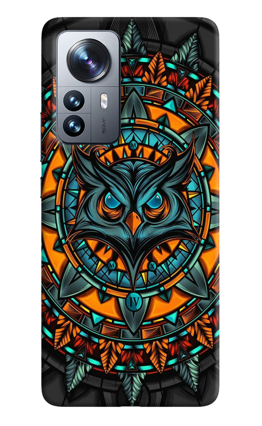 Angry Owl Art Case for Mi 12 Pro 5G by Casekaro