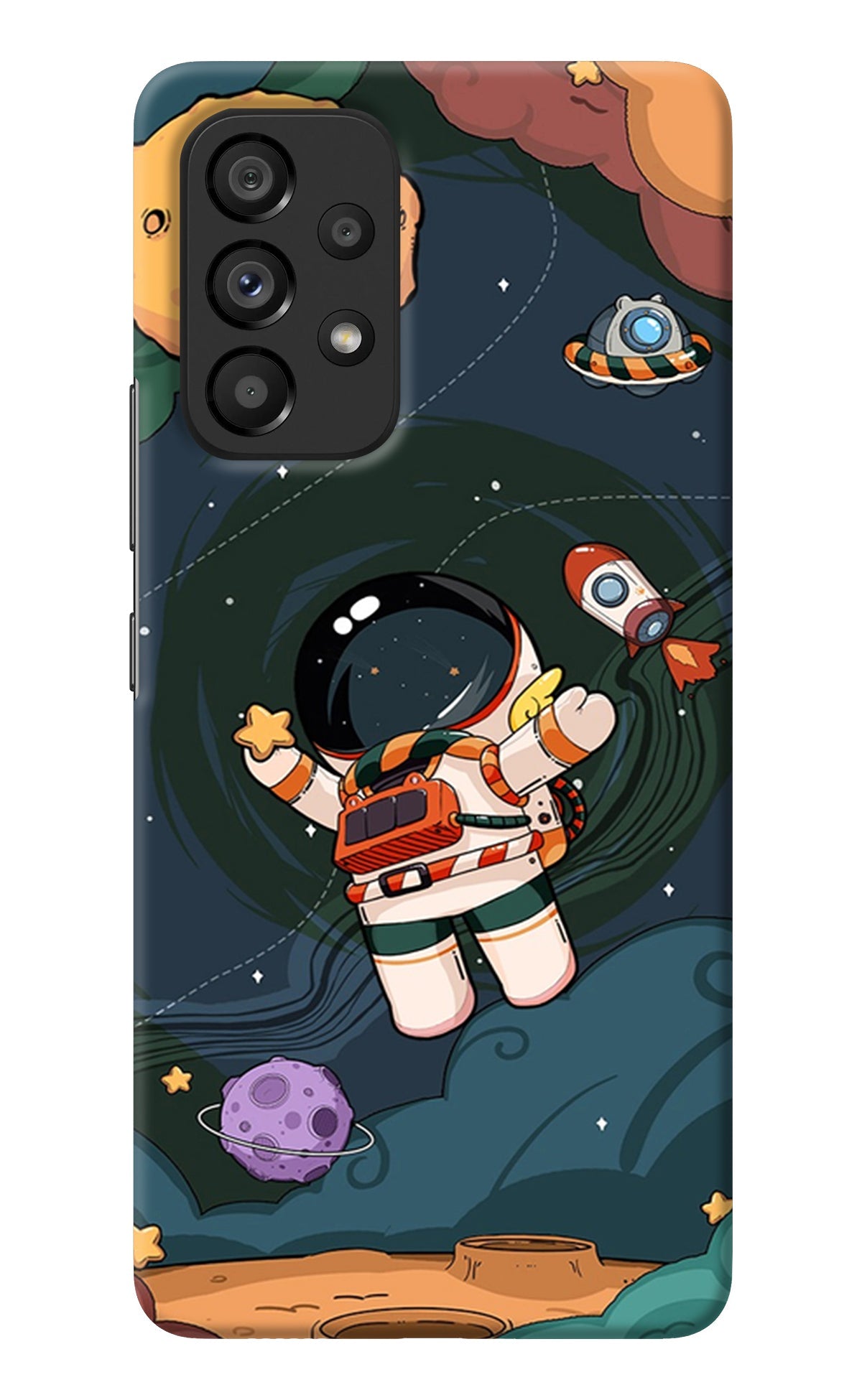 Cartoon Astronaut Samsung A53 5G Back Cover