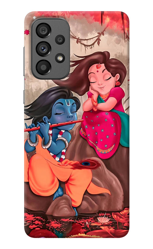 Radhe Krishna Samsung A73 5G Back Cover