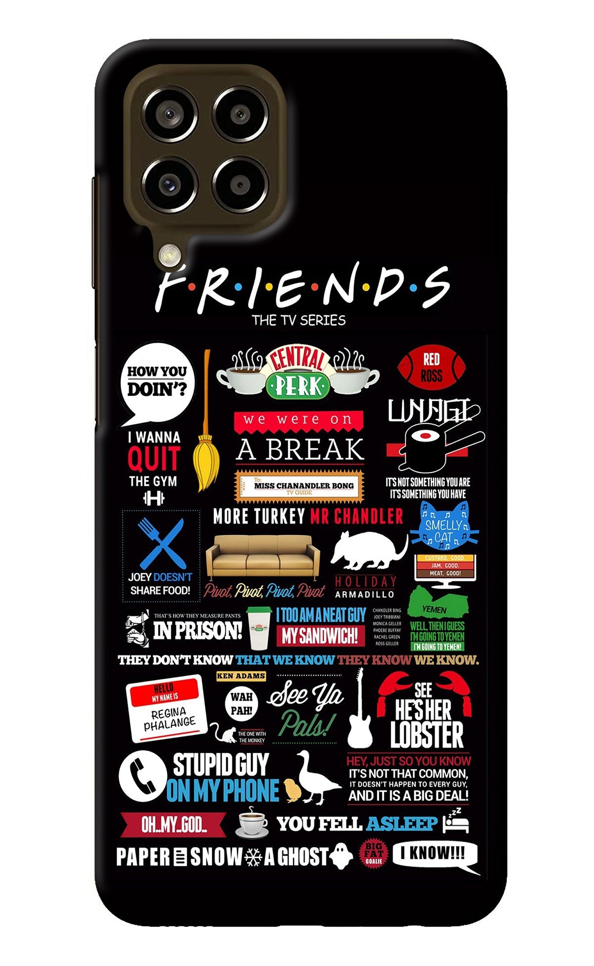 FRIENDS Samsung M33 5G Back Cover