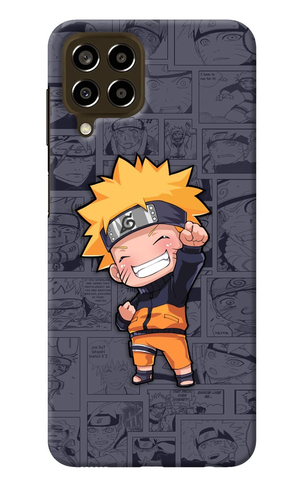 Chota Naruto Samsung M33 5G Back Cover