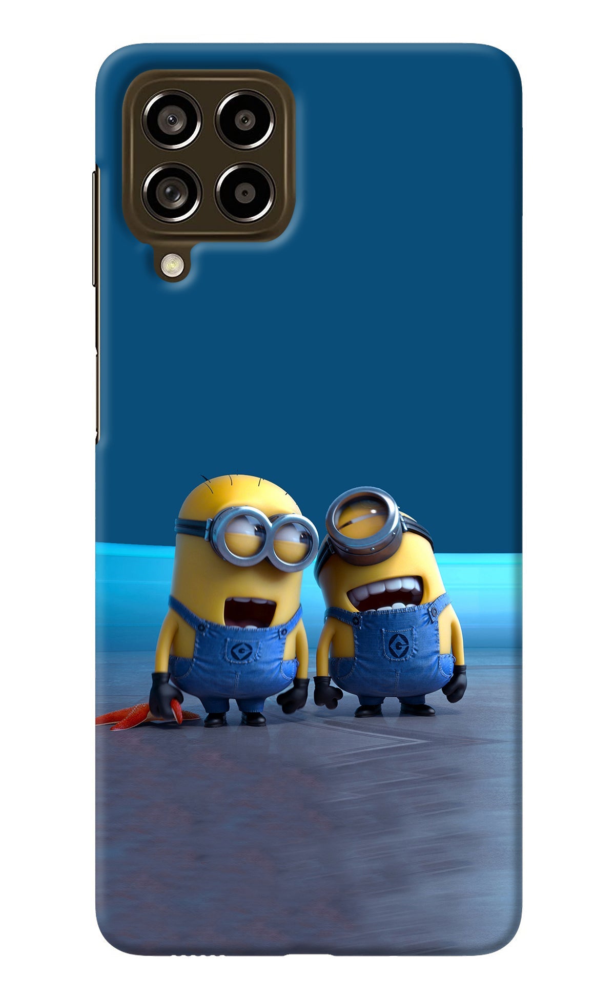 Minion Laughing Samsung M53 5G Back Cover