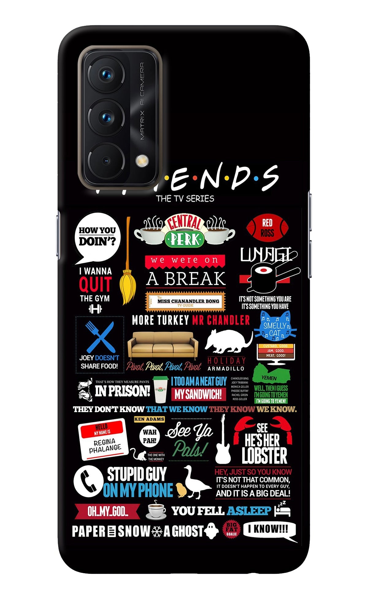 FRIENDS Realme GT Master Edition Back Cover