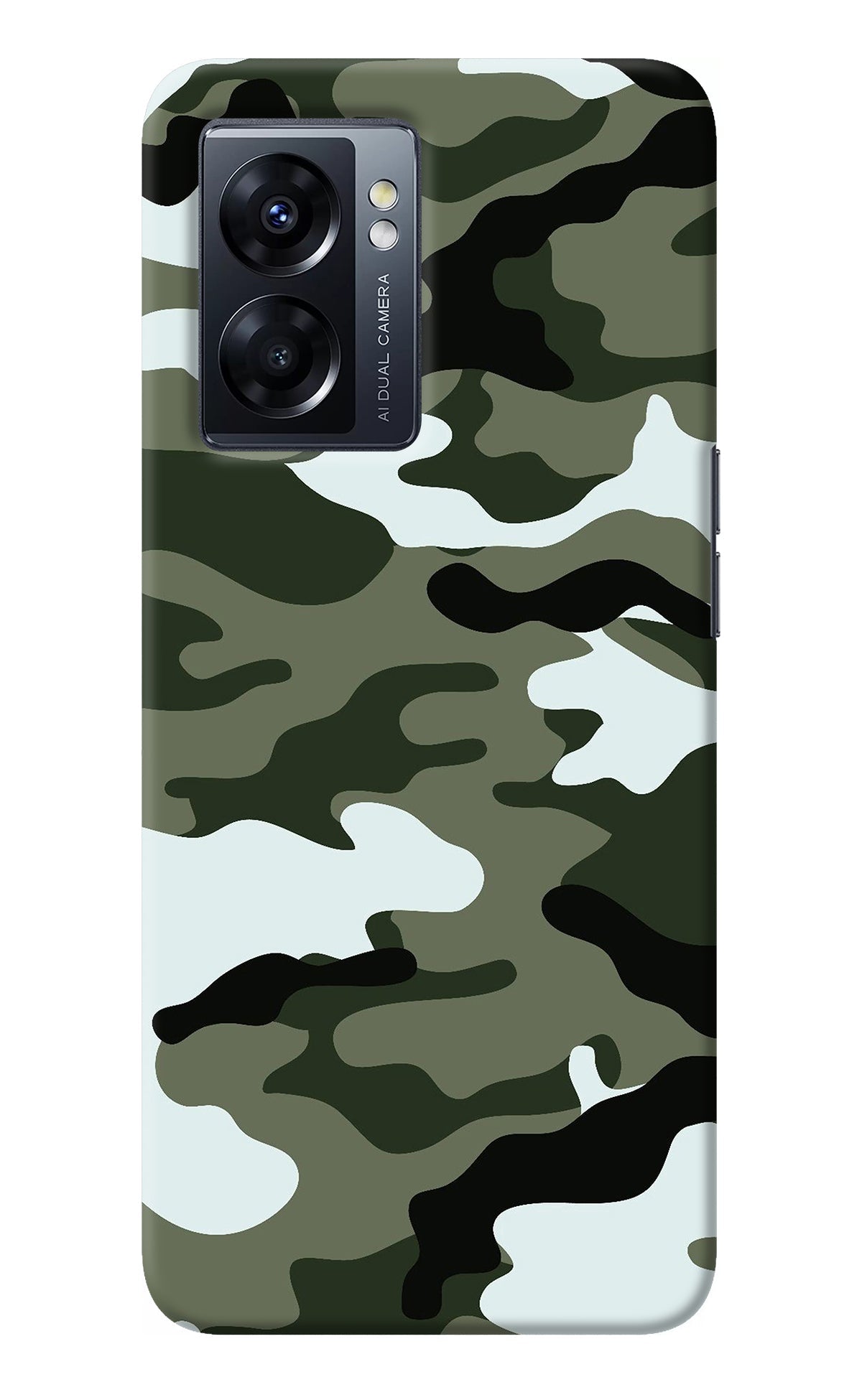 Camouflage Case for Oppo K10 5G