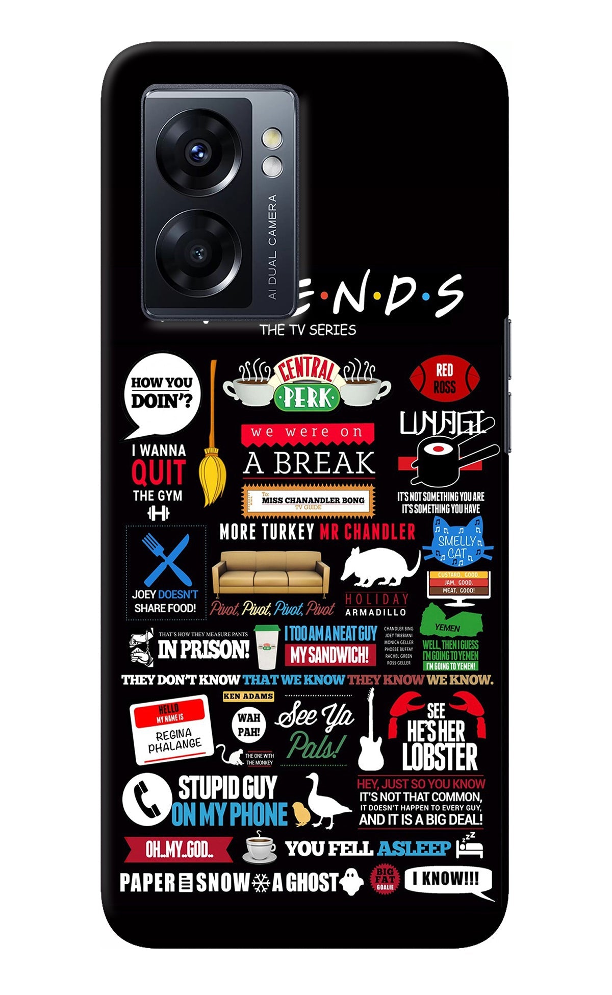 FRIENDS Case for Oppo K10 5G