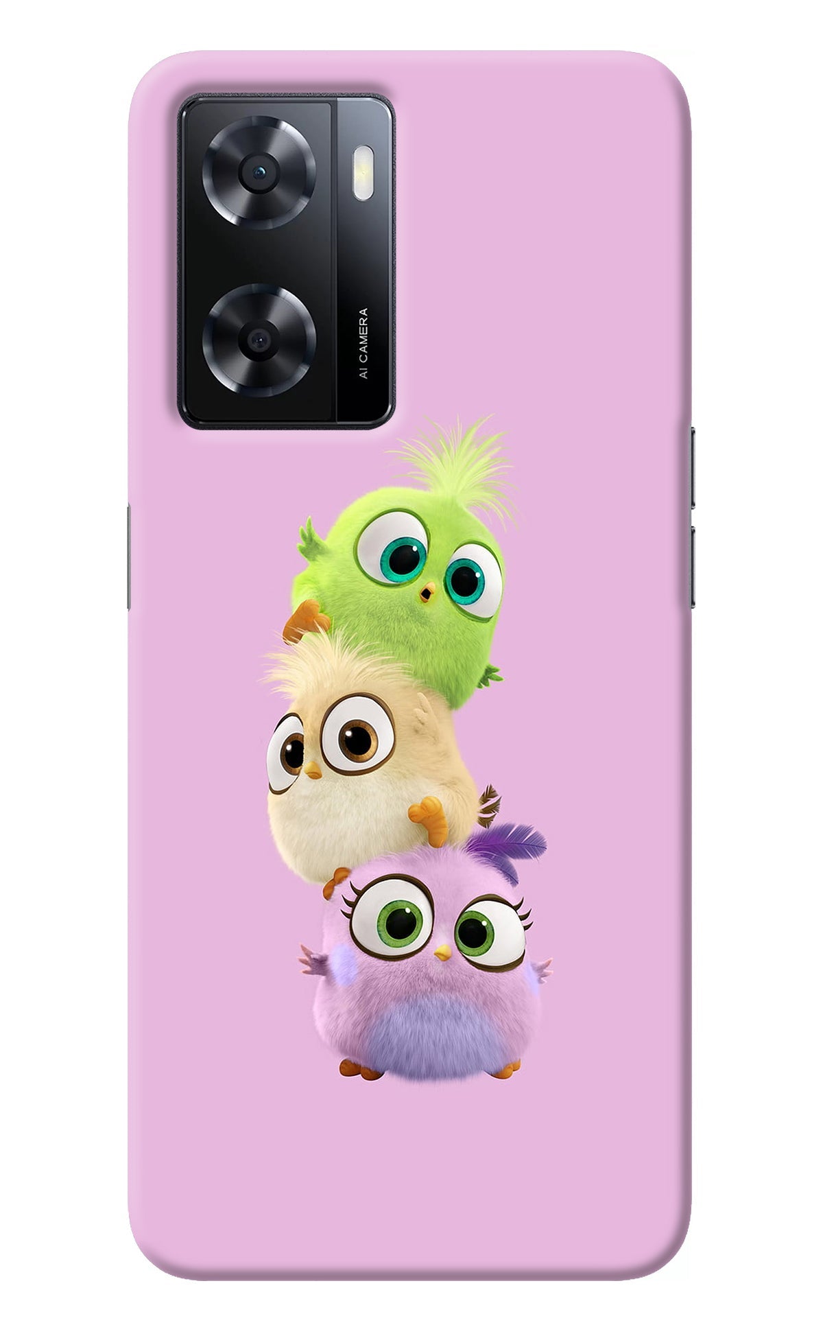 Cute Little Birds Oppo A57 2022 Back Cover