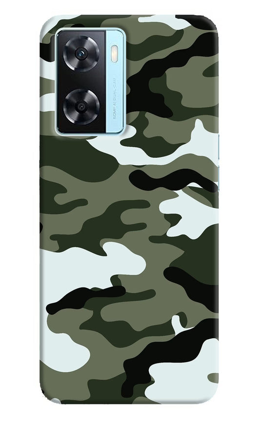 Camouflage Case for Oppo A77 2022