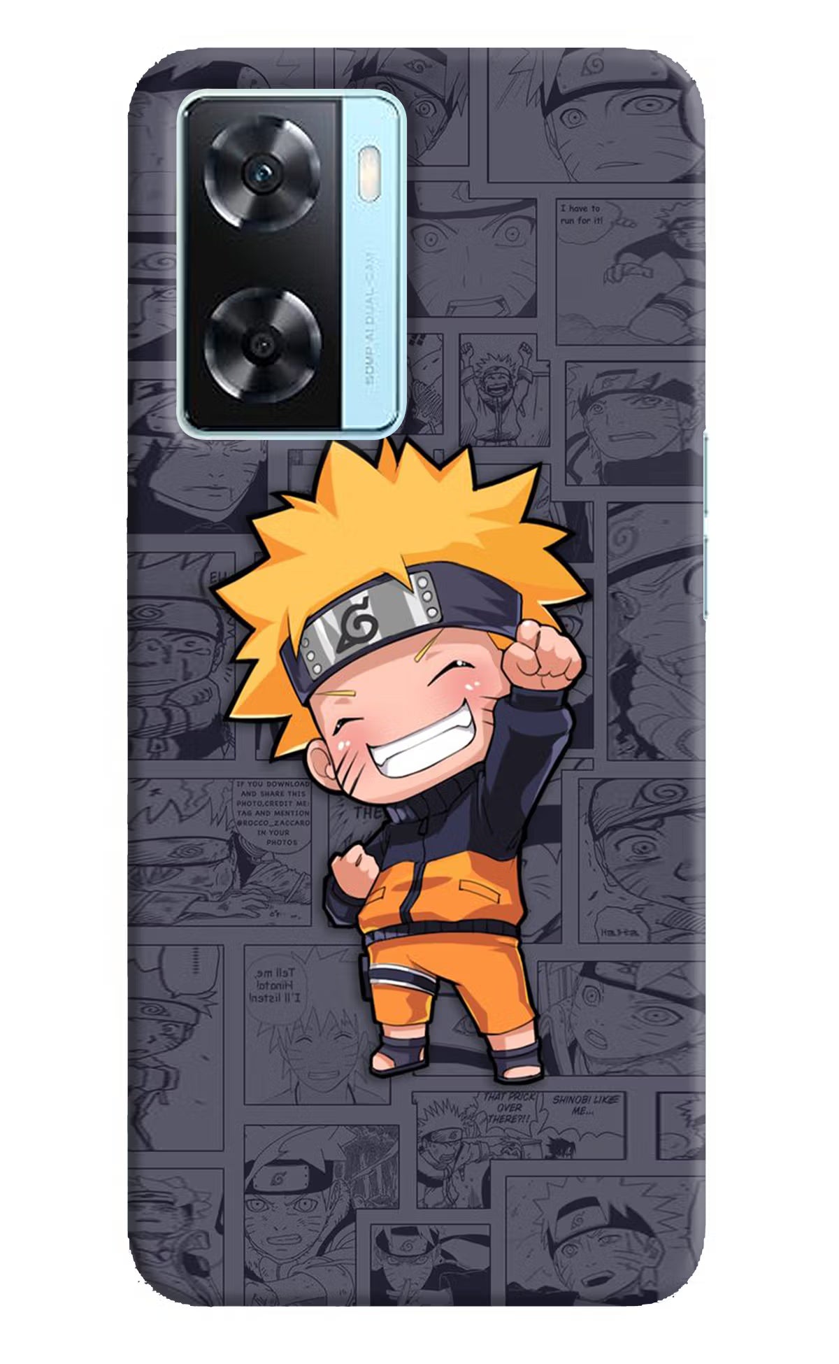 Chota Naruto Case for Oppo A77 2022