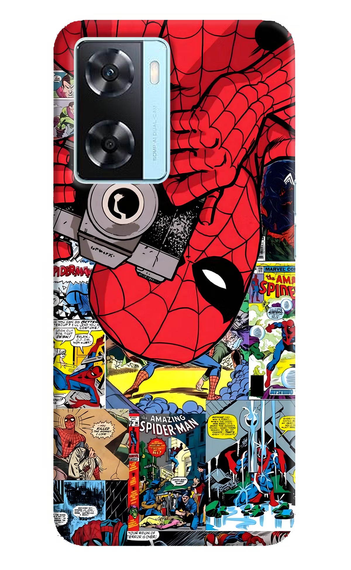 Spider Man Case for Oppo A77 2022