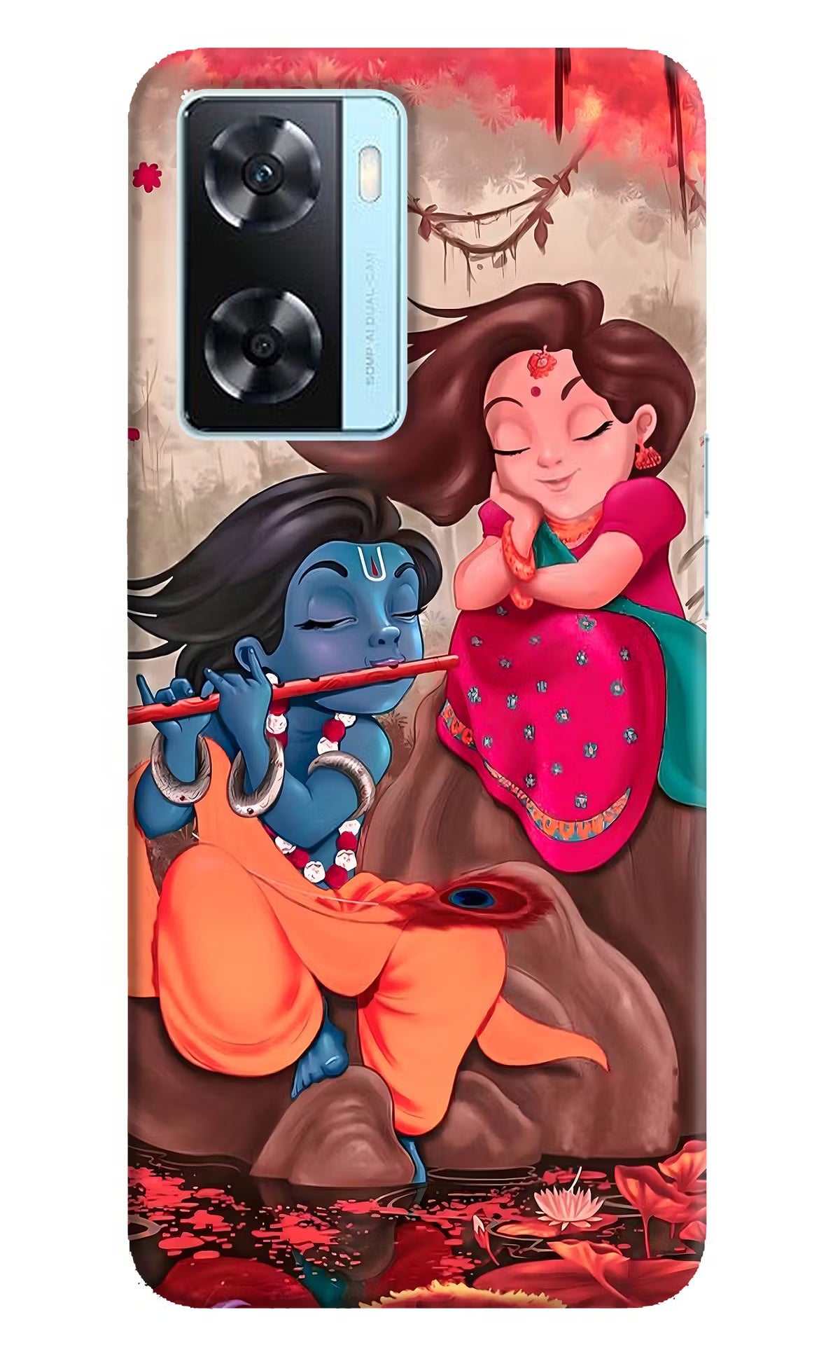 Radhe Krishna Case for Oppo A77 2022