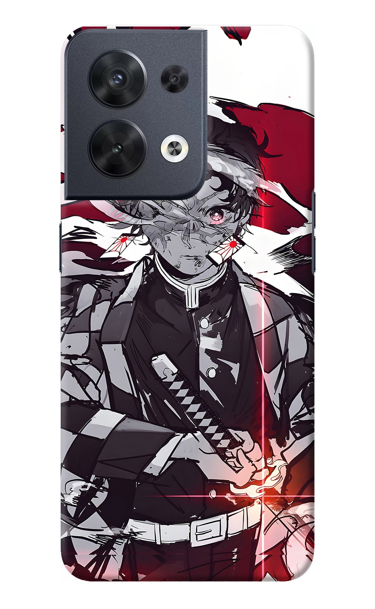 Demon Slayer Oppo Reno8 Back Cover