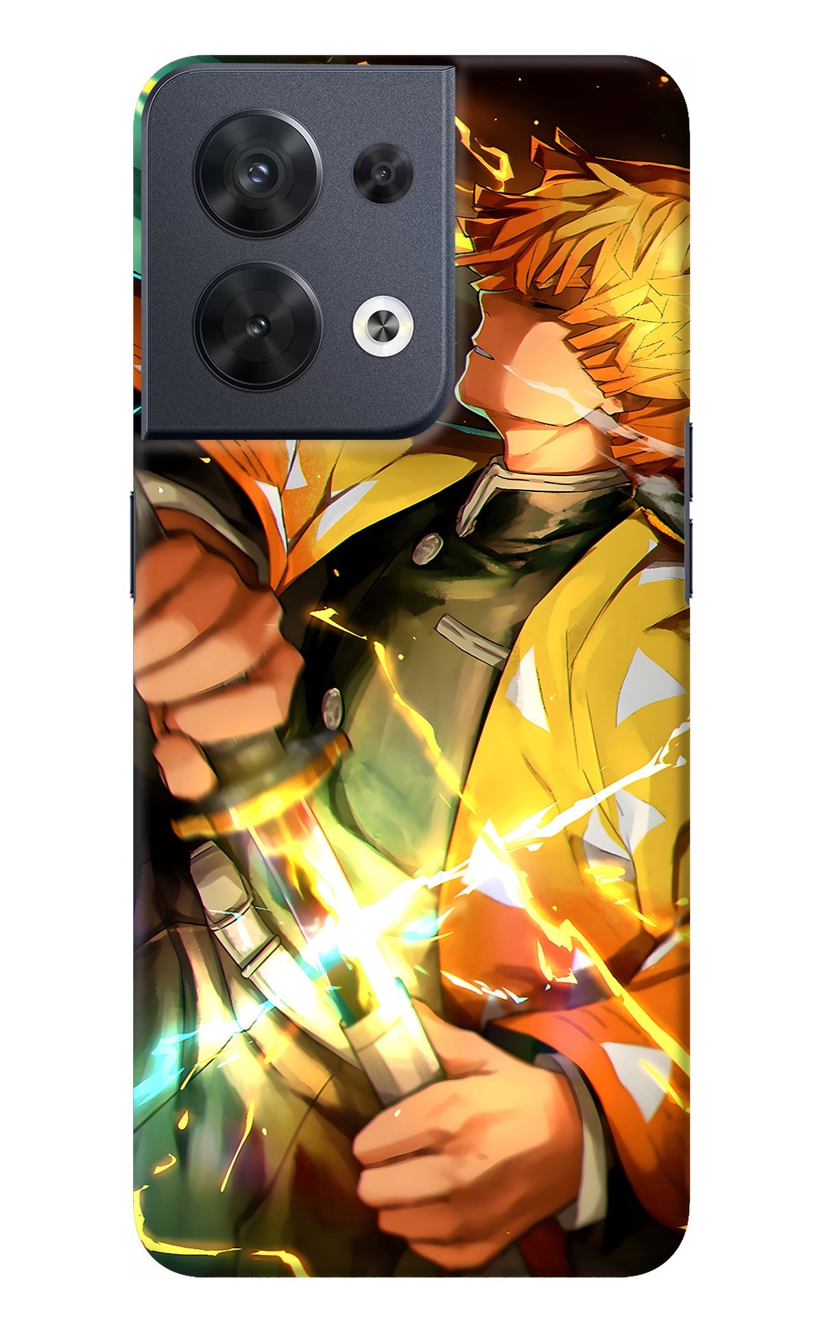 Demon Slayer Oppo Reno8 Back Cover