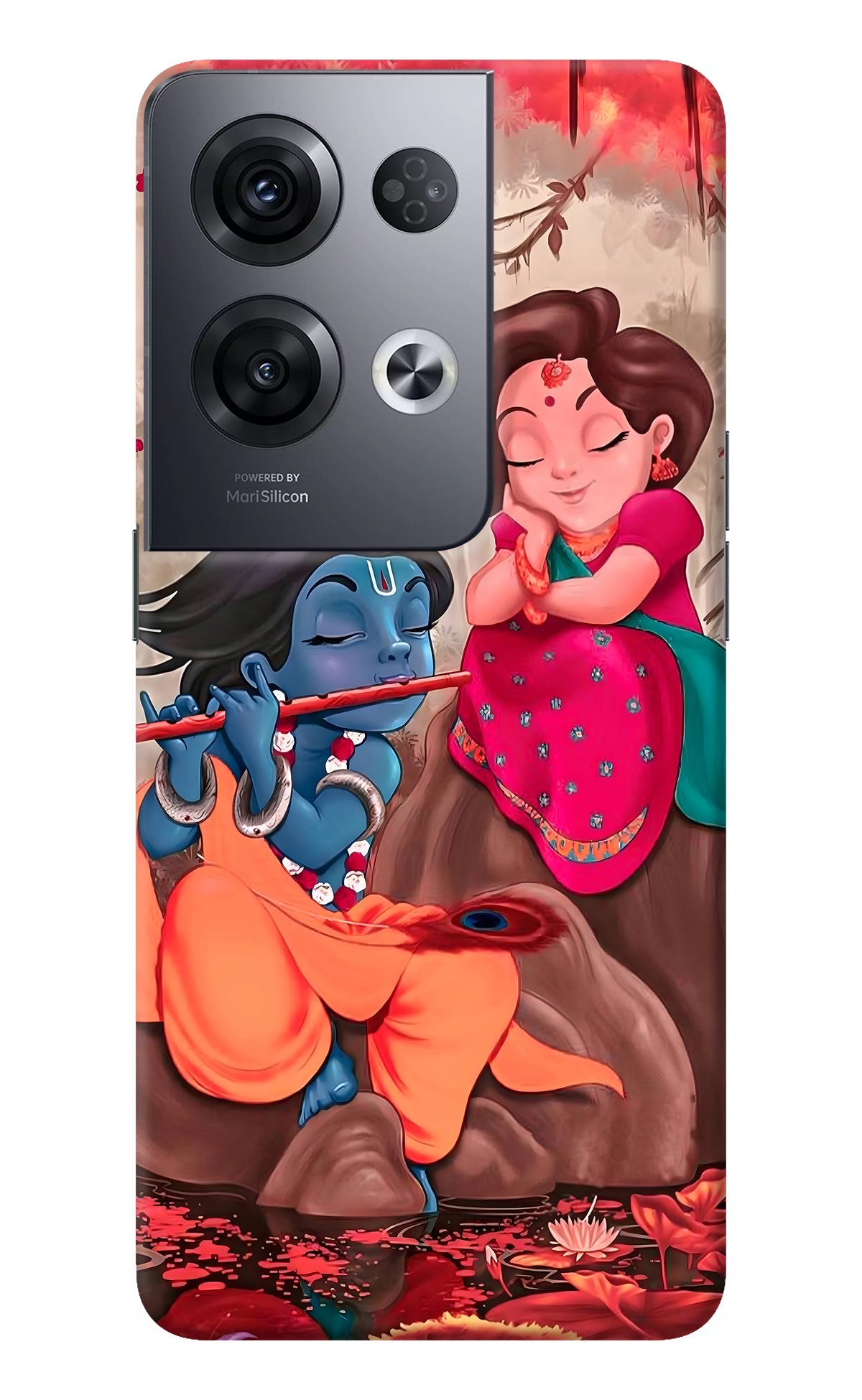 Radhe Krishna Oppo Reno8 Pro Back Cover