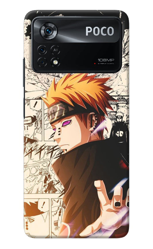 Pain Anime Poco X4 Pro Back Cover