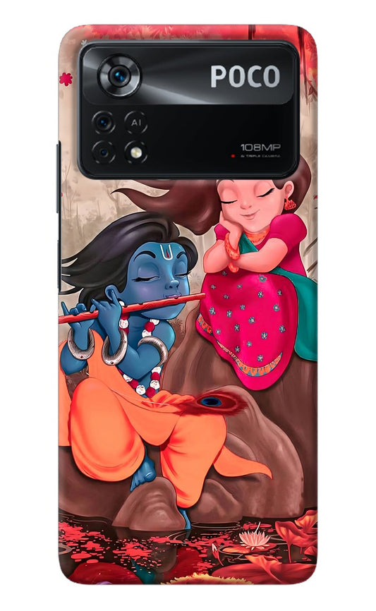 Radhe Krishna Poco X4 Pro Back Cover