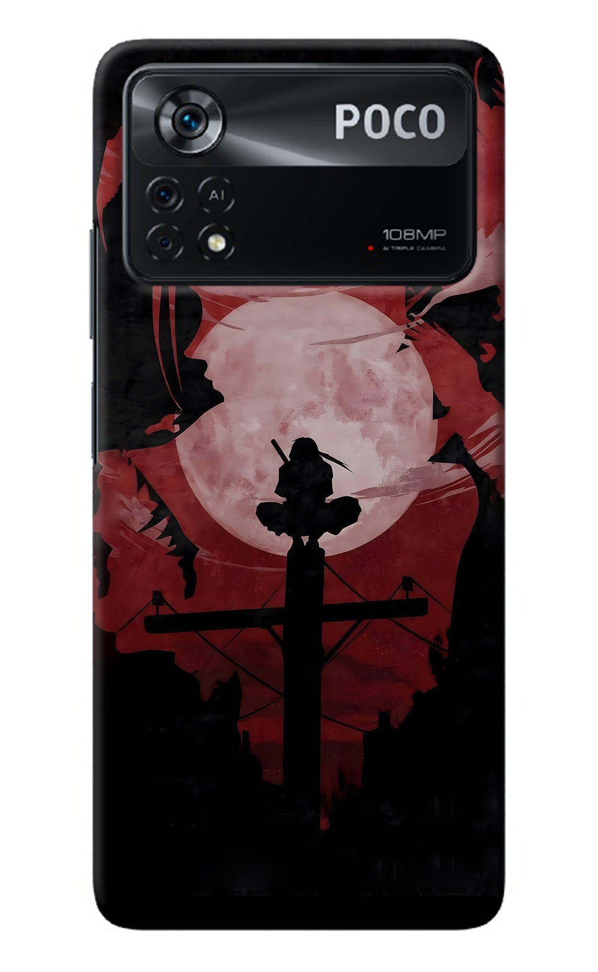 Naruto Anime Poco X4 Pro Back Cover