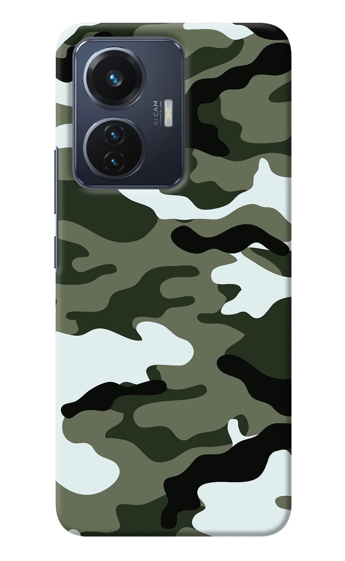 Camouflage Vivo T1 44W Back Cover