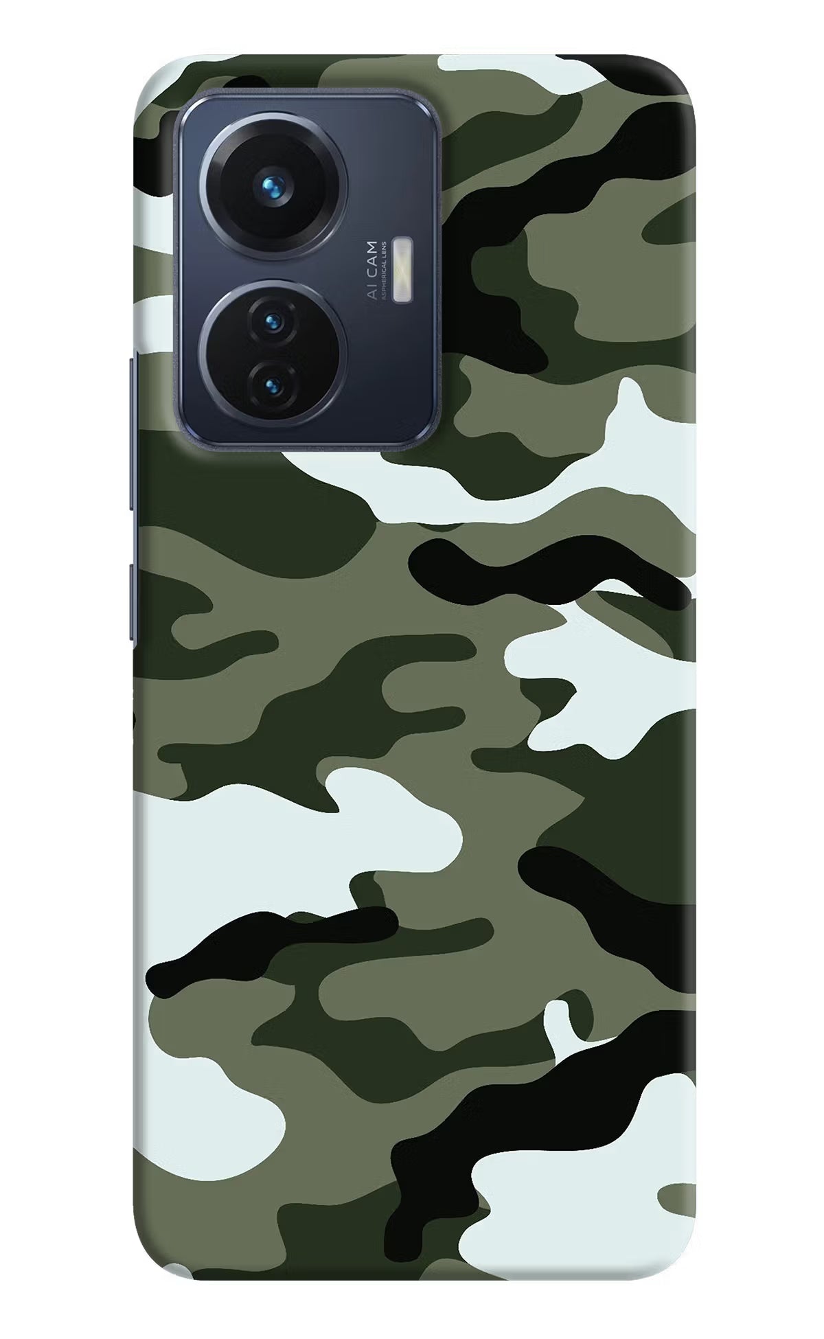 Camouflage Case for Vivo T1 44W by Casekaro