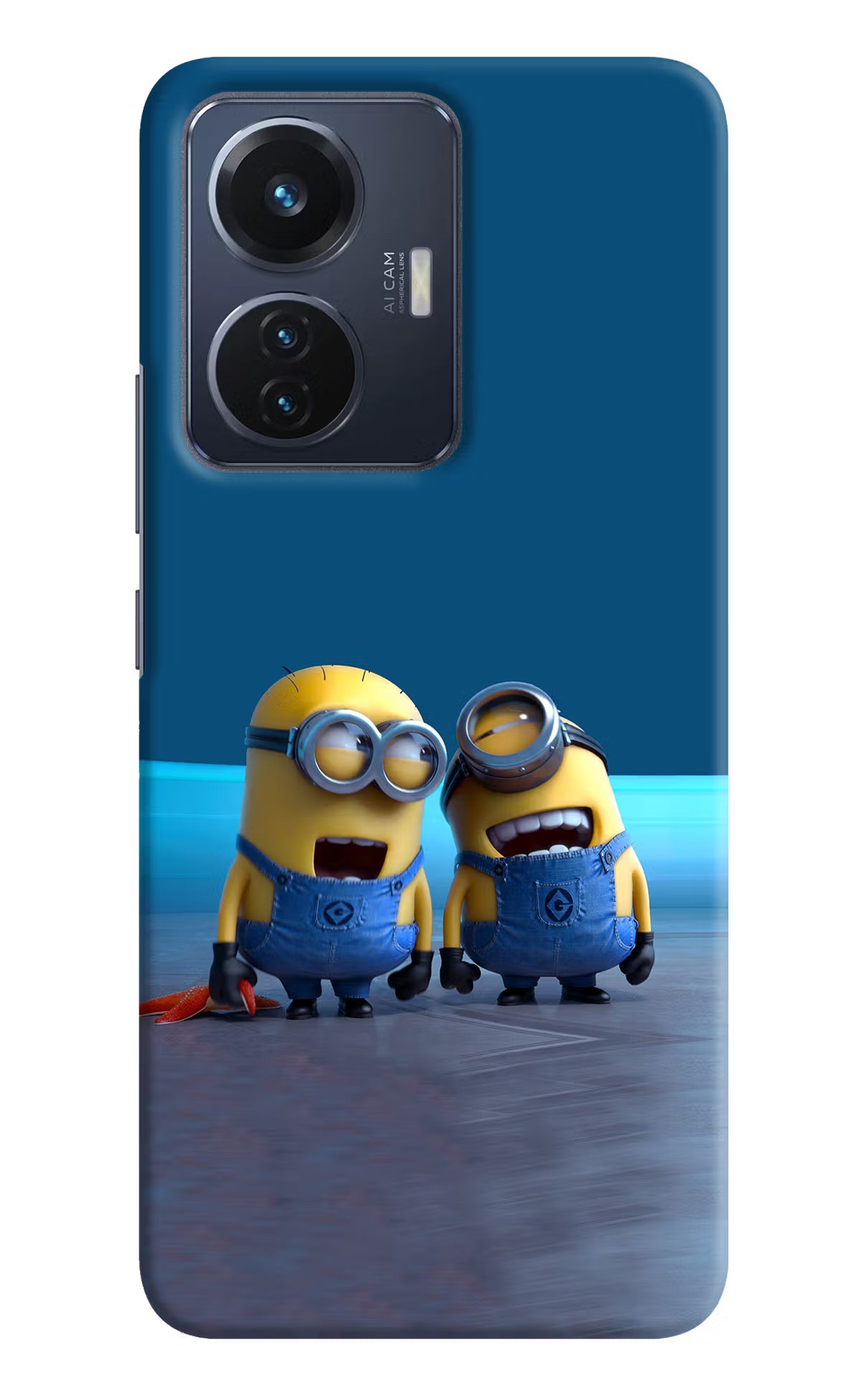 Minion Laughing Case for Vivo T1 44W by Casekaro