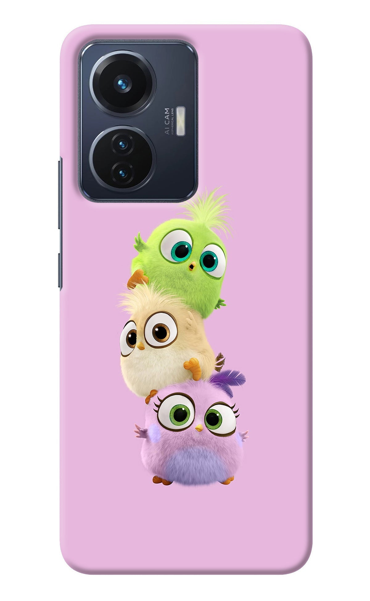 Cute Little Birds Vivo T1 44W Back Cover