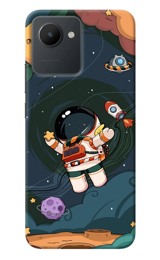 Cartoon Astronaut Realme C30 Back Cover