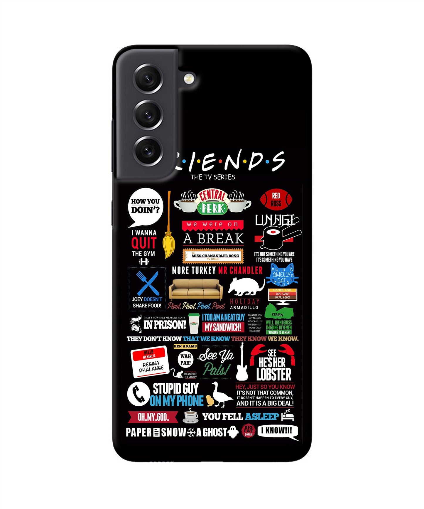 FRIENDS Samsung S21 FE 5G Back Cover