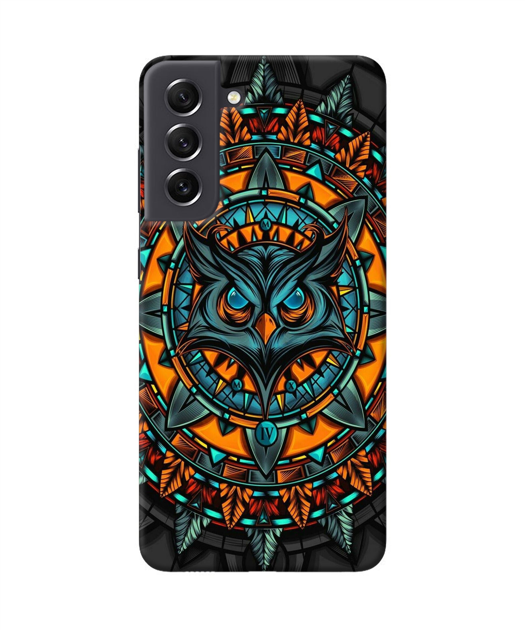 Angry Owl Art Samsung S21 FE 5G Back Cover