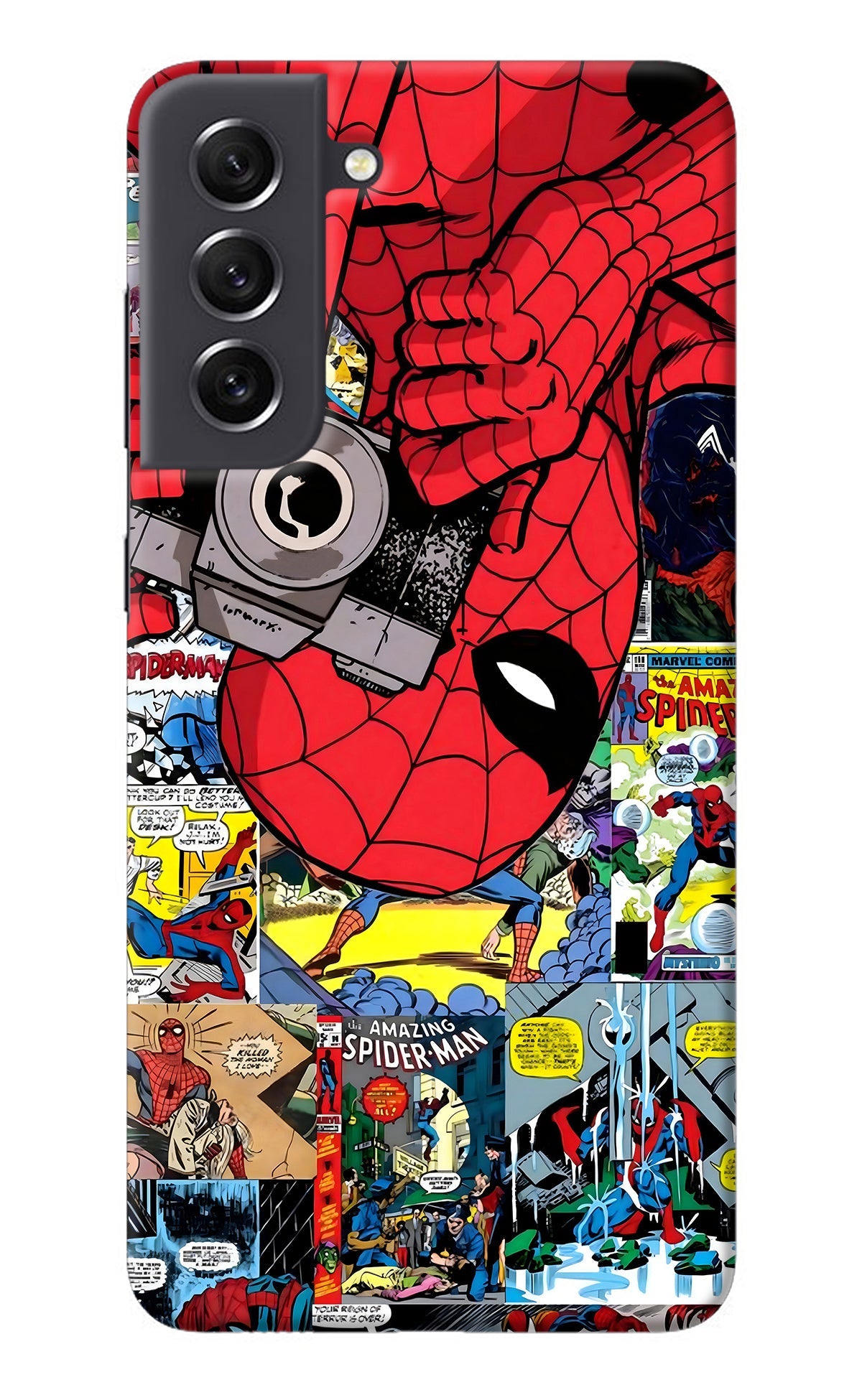 Spider Man Samsung S21 FE 5G Back Cover