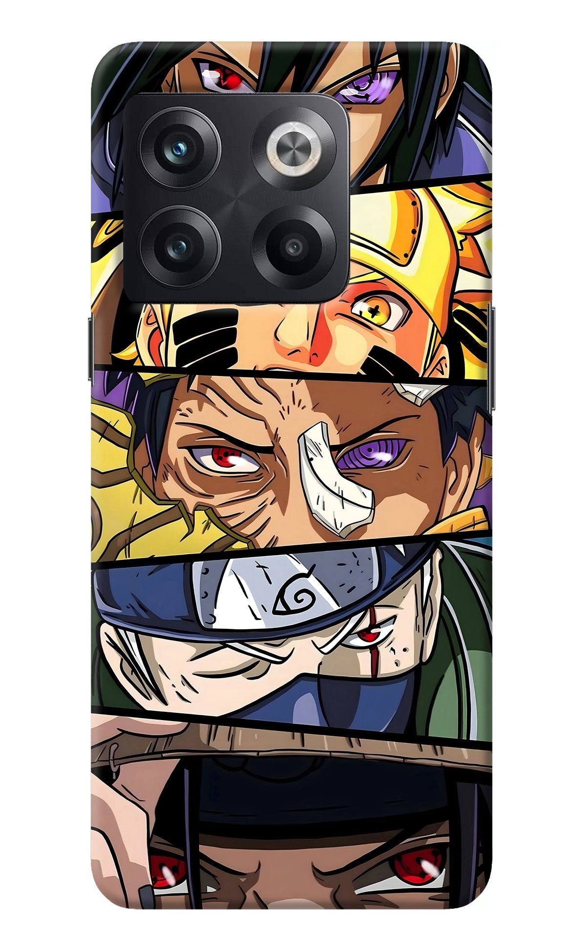 Naruto Character OnePlus 10T 5G Back Cover