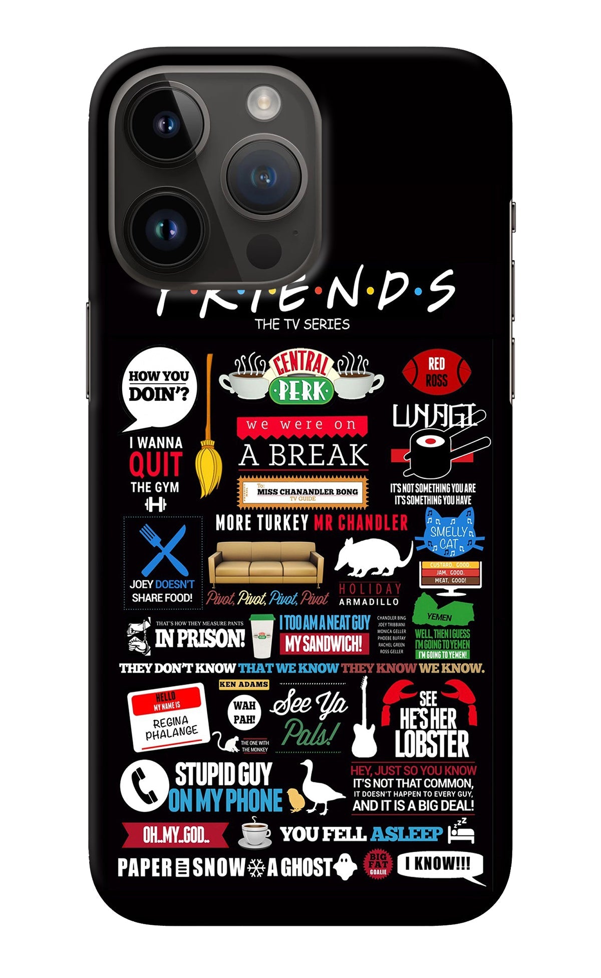 FRIENDS iPhone 14 Pro Max Back Cover