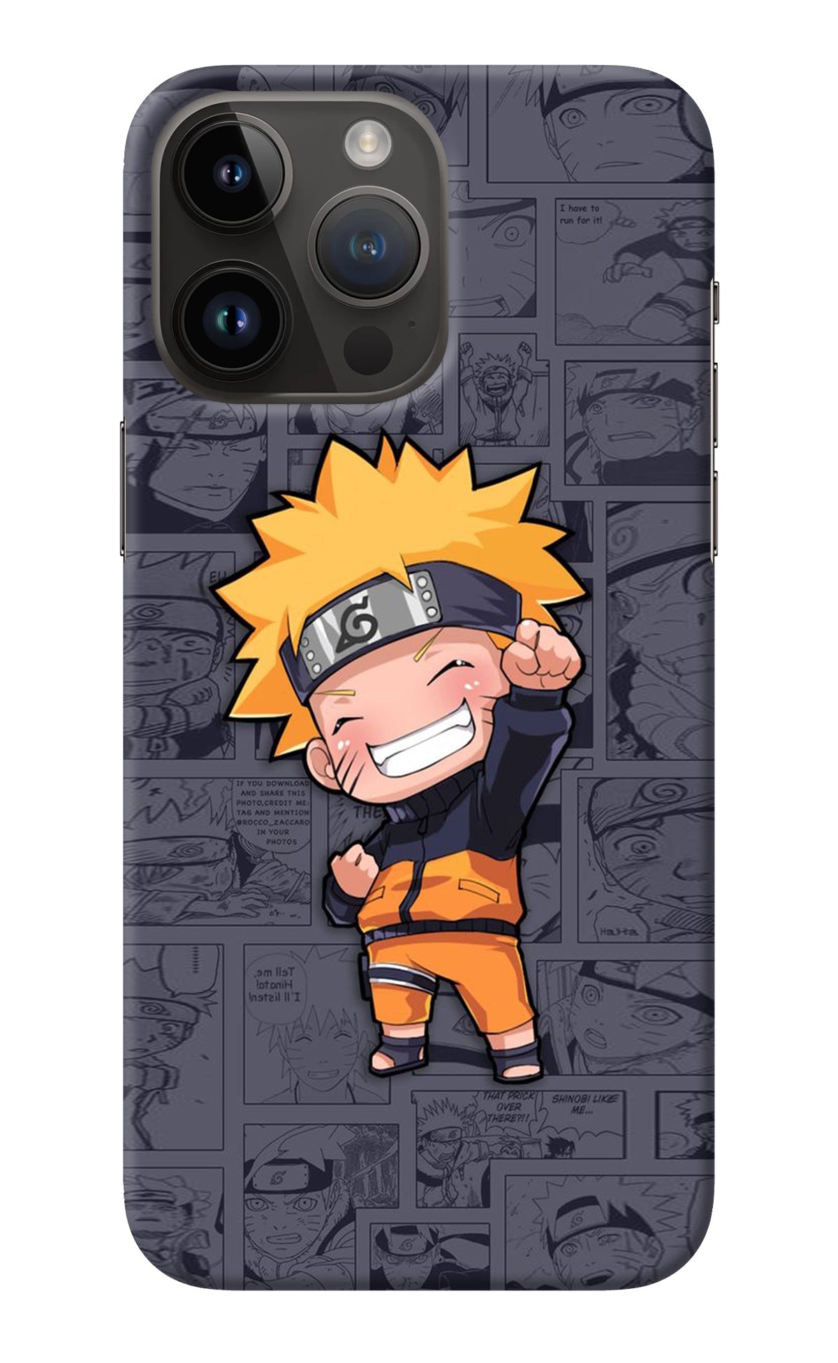 Chota Naruto iPhone 14 Pro Max Back Cover