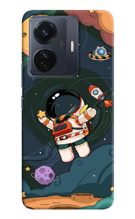 Cartoon Astronaut Case for Vivo T1 Pro 5G by Casekaro