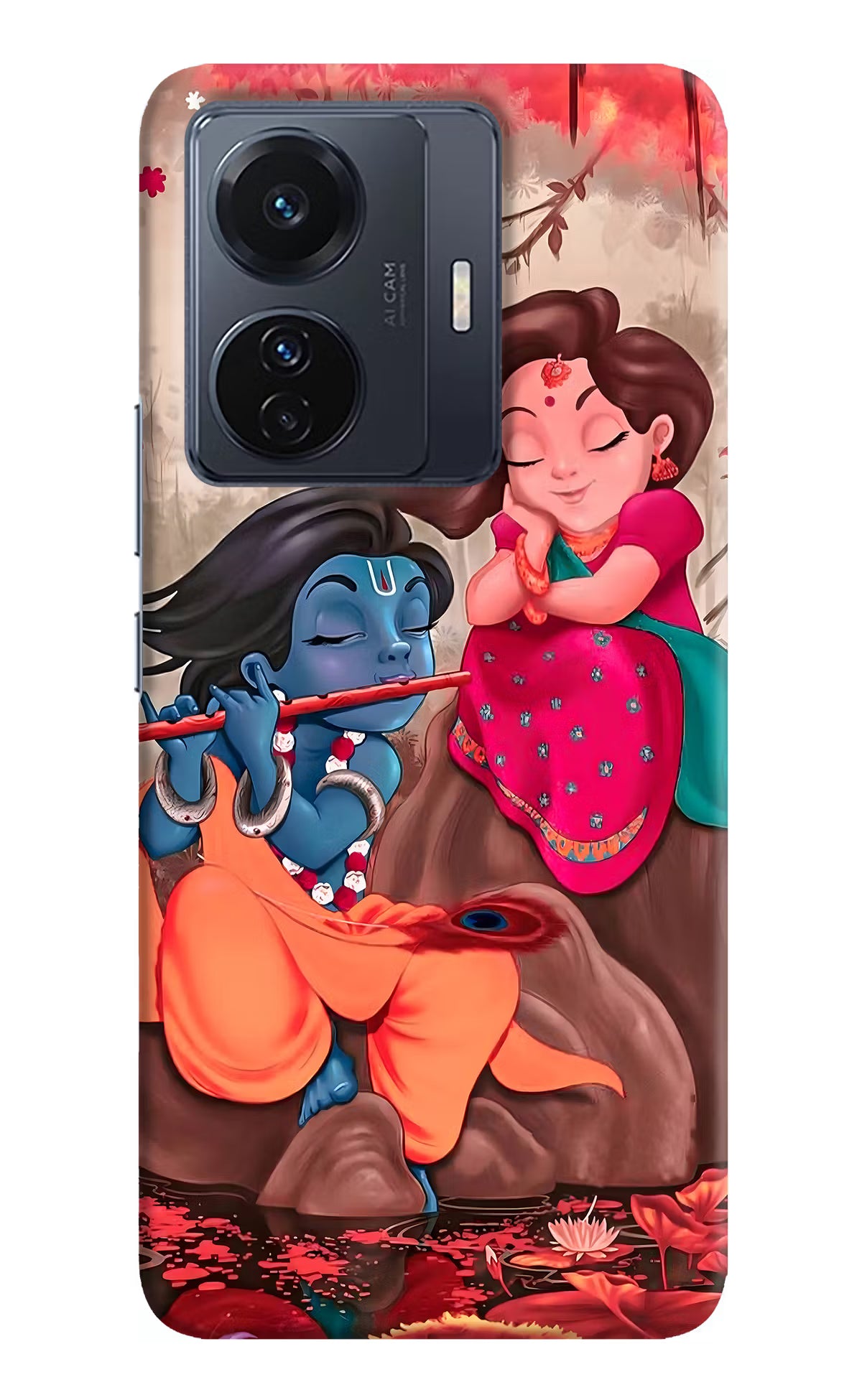 Radhe Krishna Case for Vivo T1 Pro 5G by Casekaro