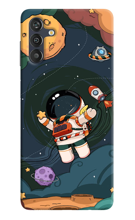 Cartoon Astronaut Case for Samsung M13 4G by Casekaro
