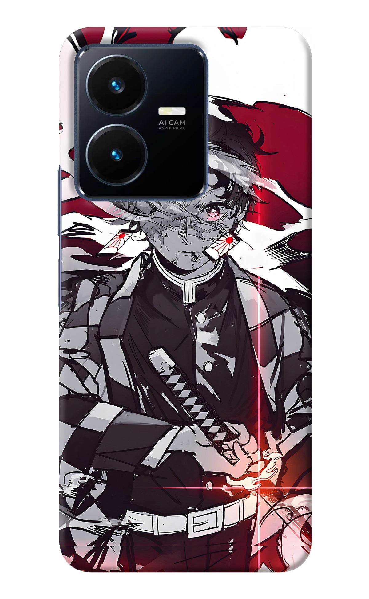 Demon Slayer Vivo Y22 Back Cover