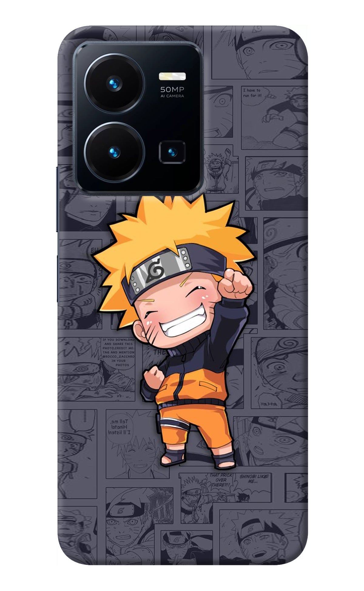 Chota Naruto Vivo Y35 Back Cover