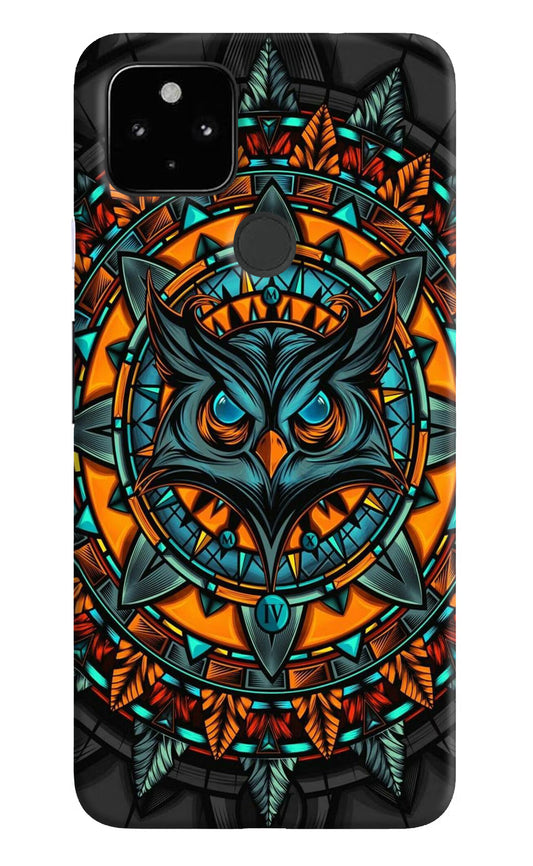 Angry Owl Art Case for Google Pixel 4A by Casekaro