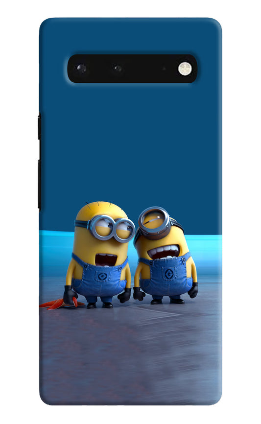 Minion Laughing Case for Google Pixel 6 by Casekaro