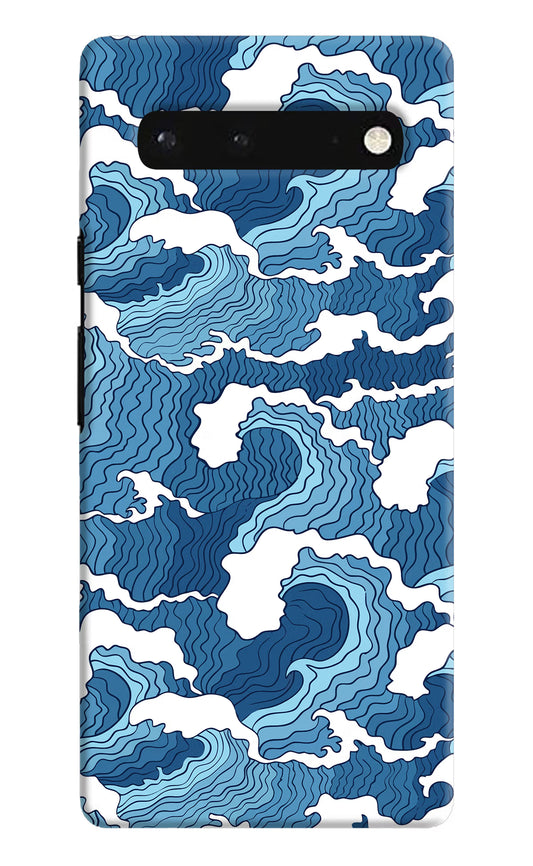 Blue Waves Case for Google Pixel 6 by Casekaro