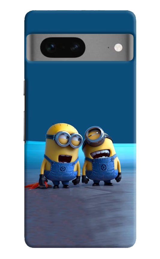 Minion Laughing Case for Google Pixel 7 by Casekaro