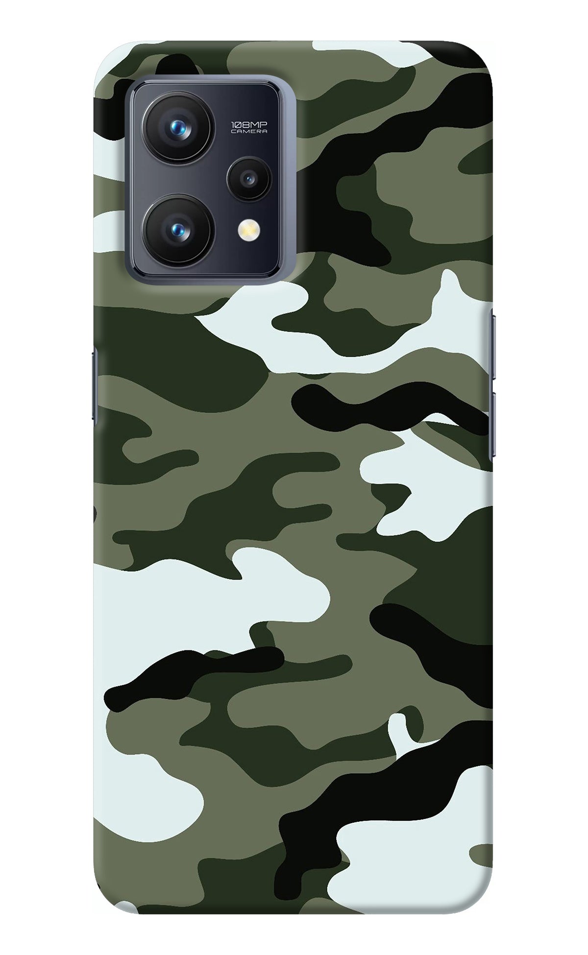 Camouflage Realme 9 4G Back Cover