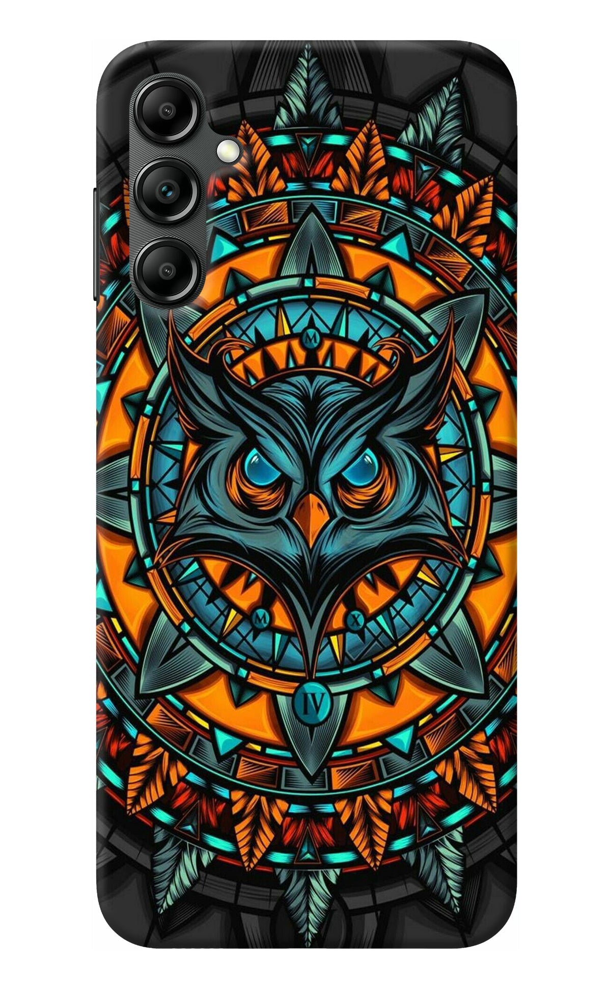 Angry Owl Art Samsung A14 5G Back Cover