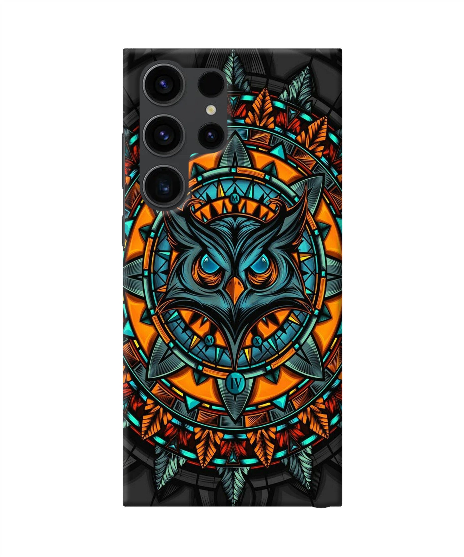 Angry Owl Art Samsung S23 Ultra Back Cover