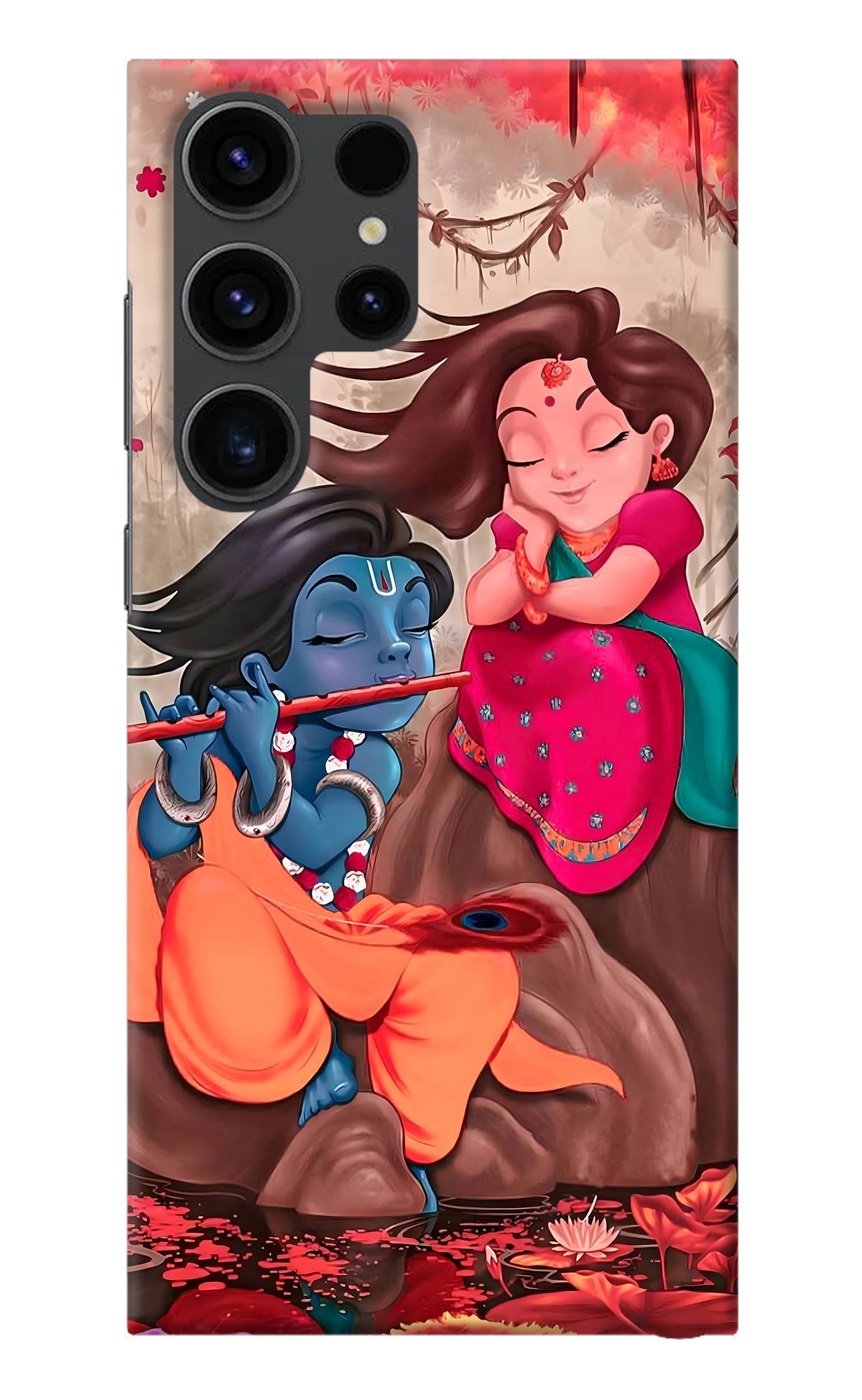 Radhe Krishna Samsung S23 Ultra Back Cover