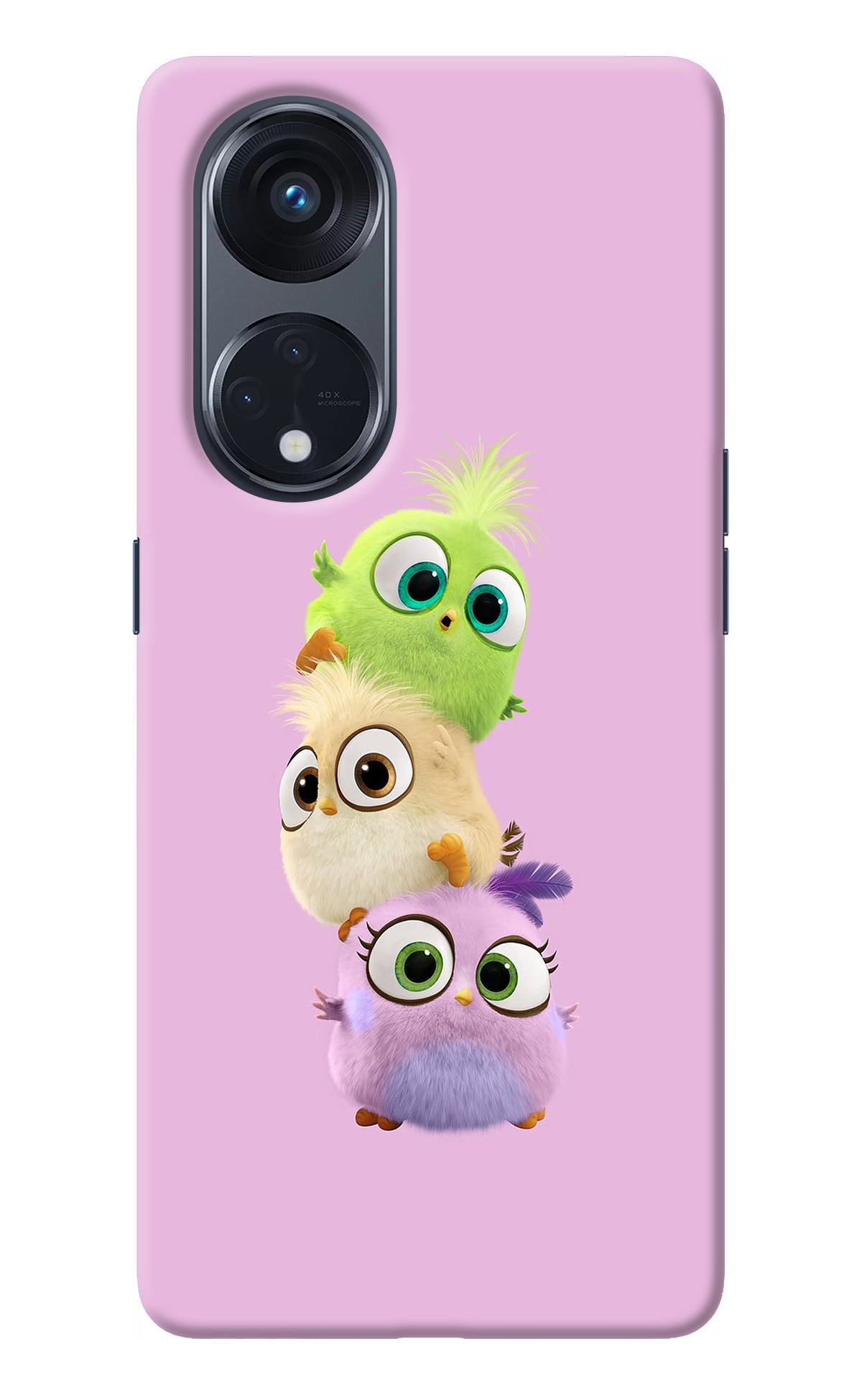 Cute Little Birds Oppo Reno8 T 5G Back Cover