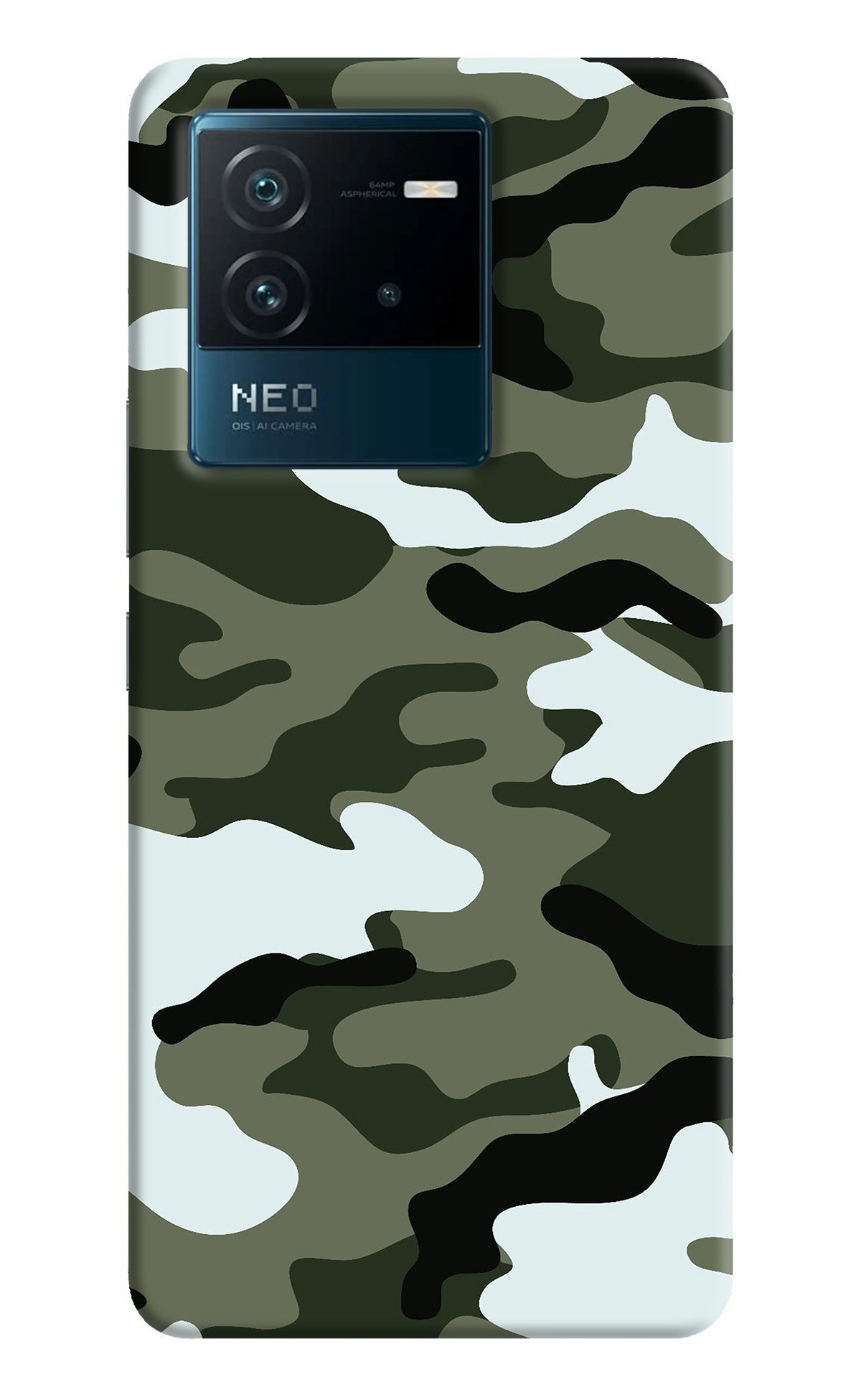 Camouflage Case for IQOO Neo 6 5G