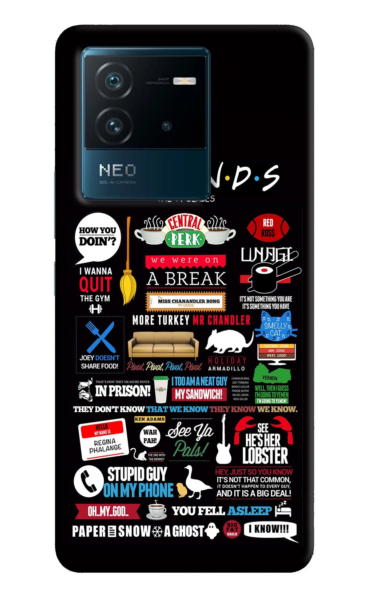 FRIENDS Case for IQOO Neo 6 5G