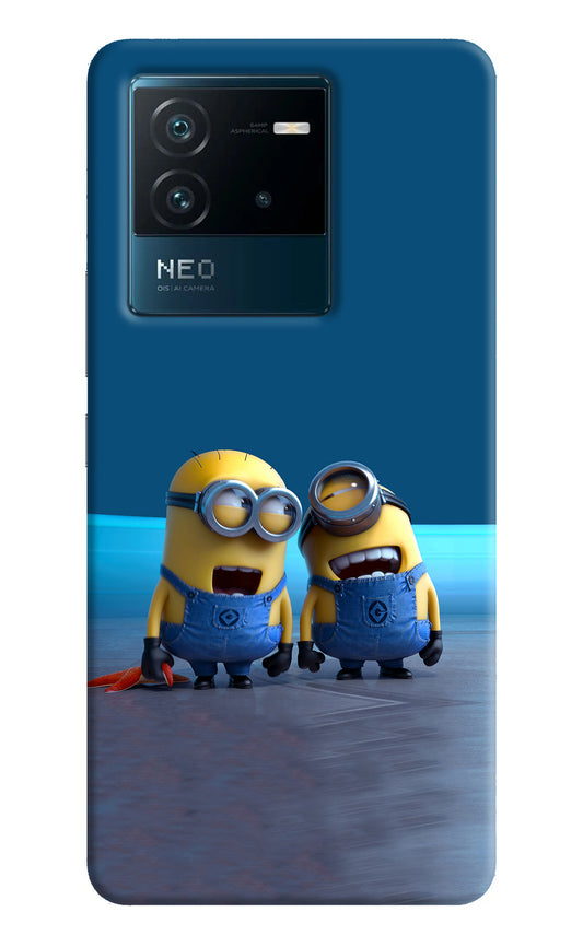 Minion Laughing Case for IQOO Neo 6 5G