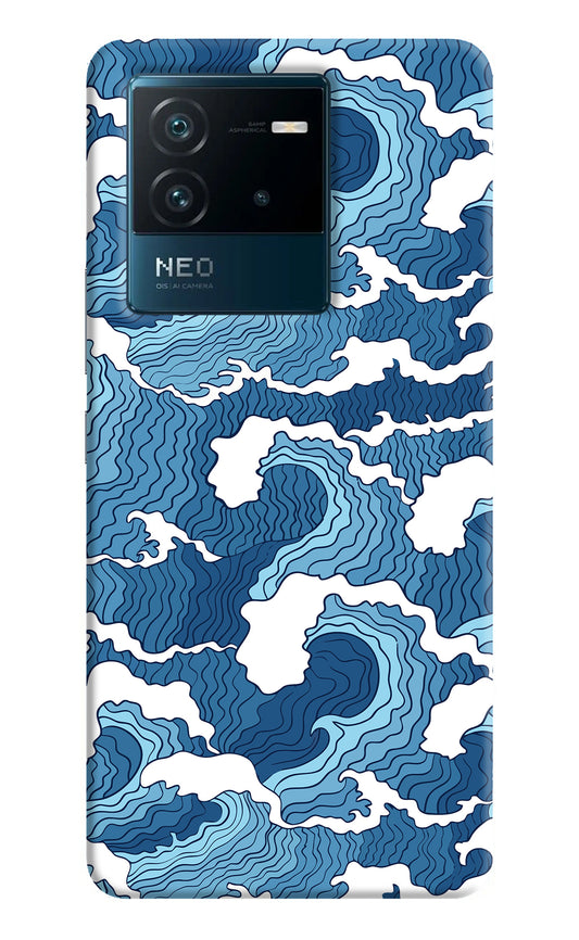 Blue Waves Case for IQOO Neo 6 5G